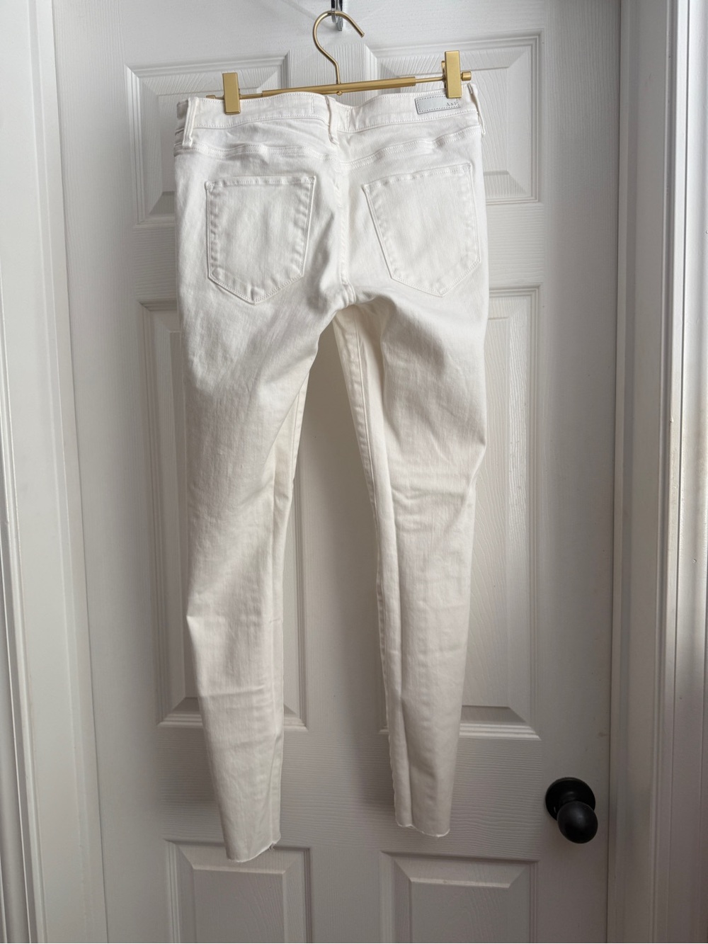 Abercrombie & Fitch White Skinny Jeans